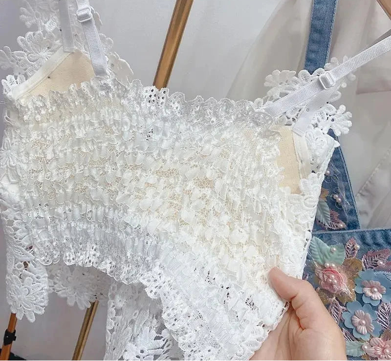 Lace Butterfly Top - Festigal