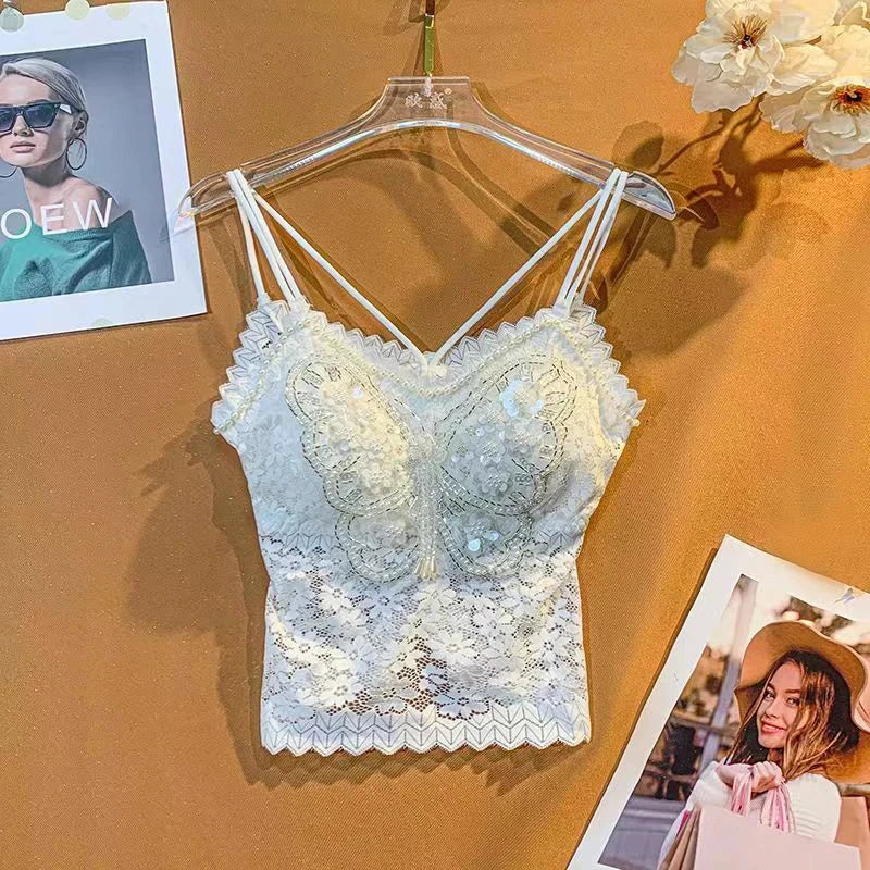 Lace Butterfly Top - Festigal