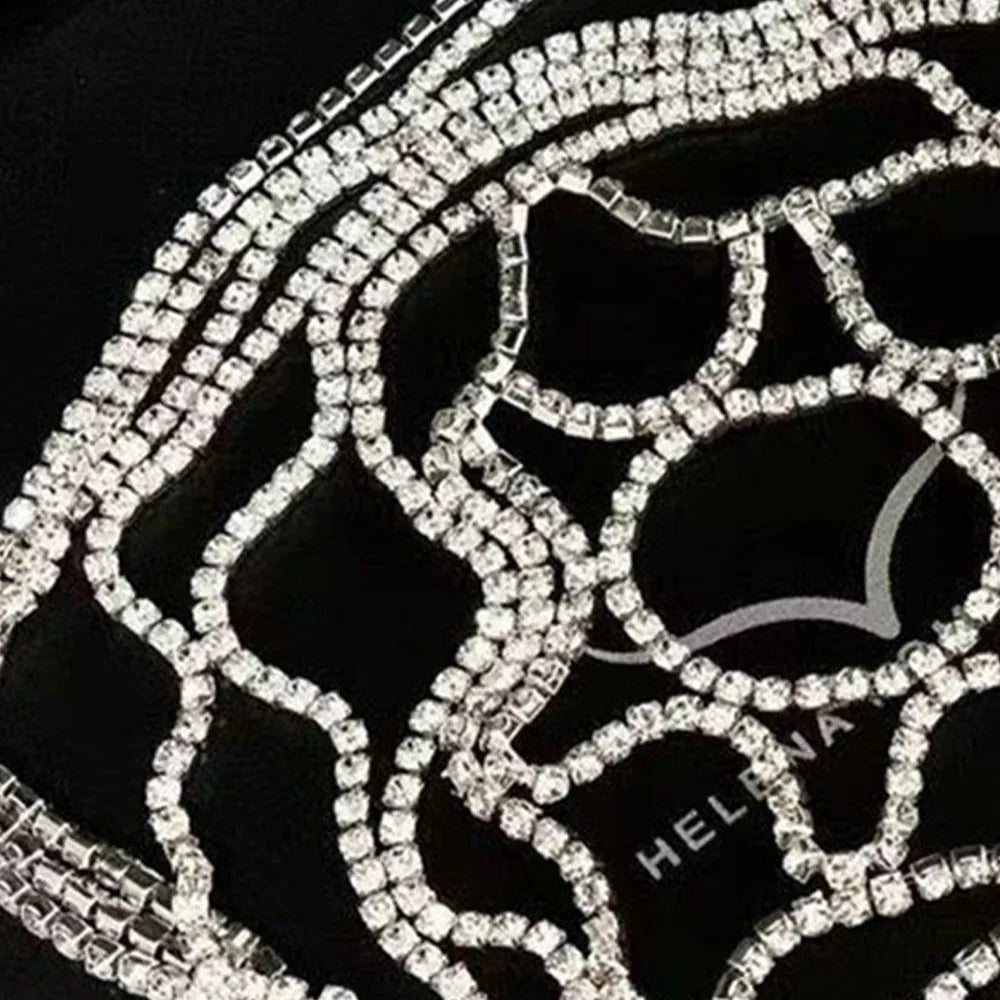 Hollow Rhinestone Head Chain - Festigal