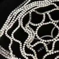Hollow Rhinestone Head Chain - Festigal