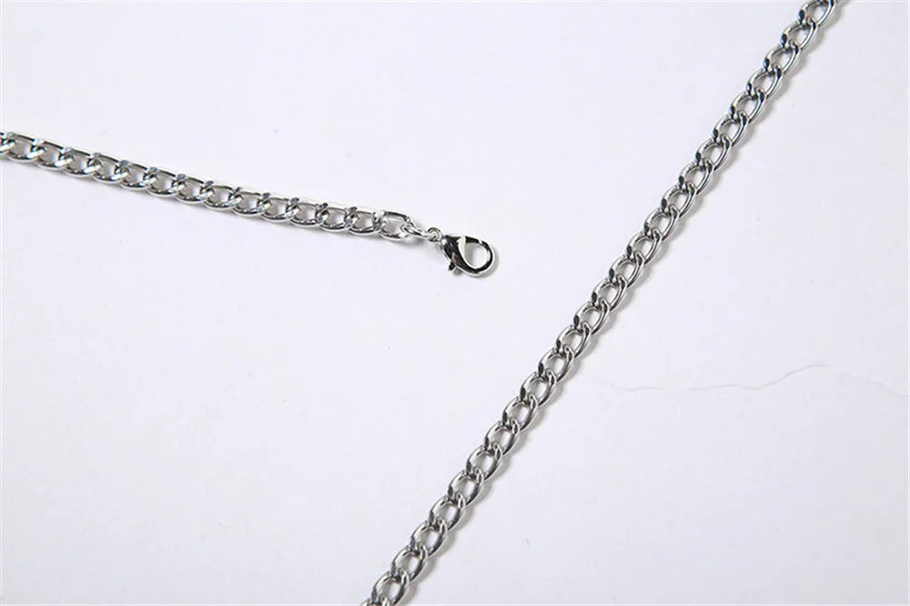 Draped Chain Halter Neck Top