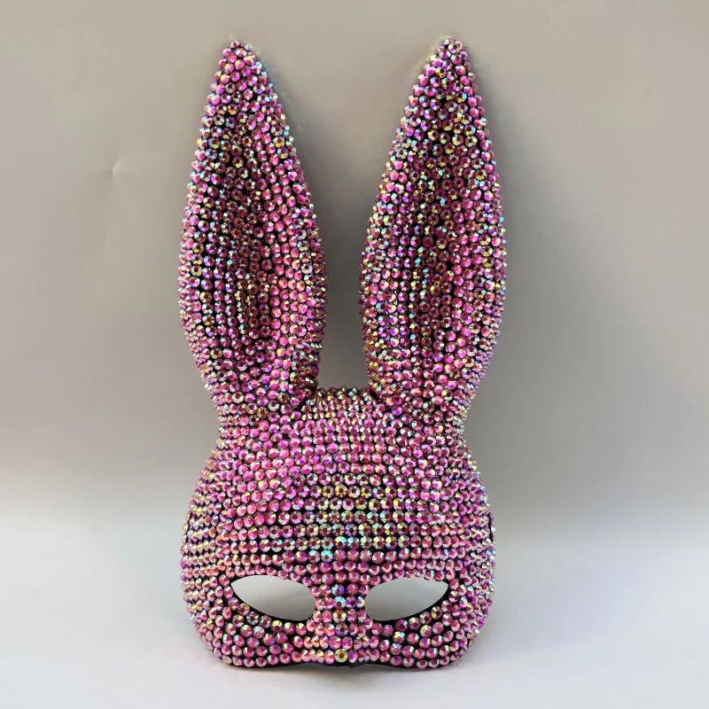Sequin Bunny Mask