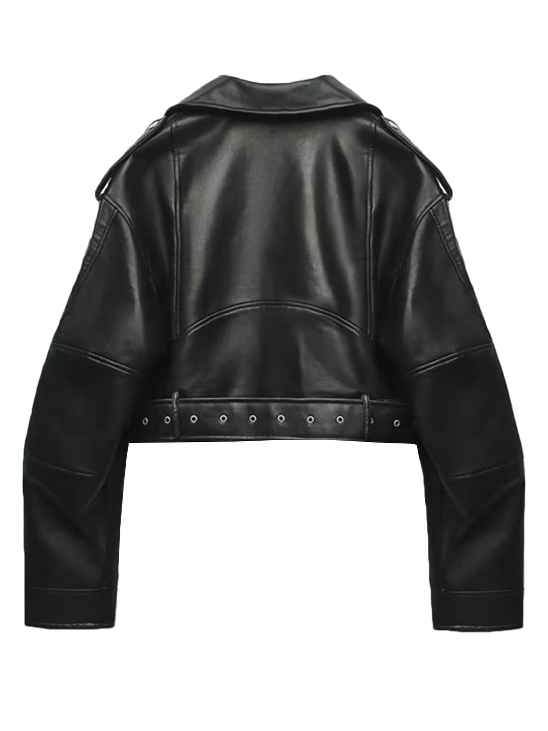 Faux Leather Biker Jacket - Festigal