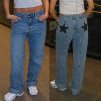 Denim Star Straight Leg Jeans - Festigal