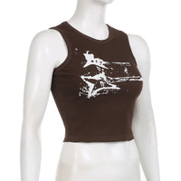 Guitar Print Tank Top - Festigal
