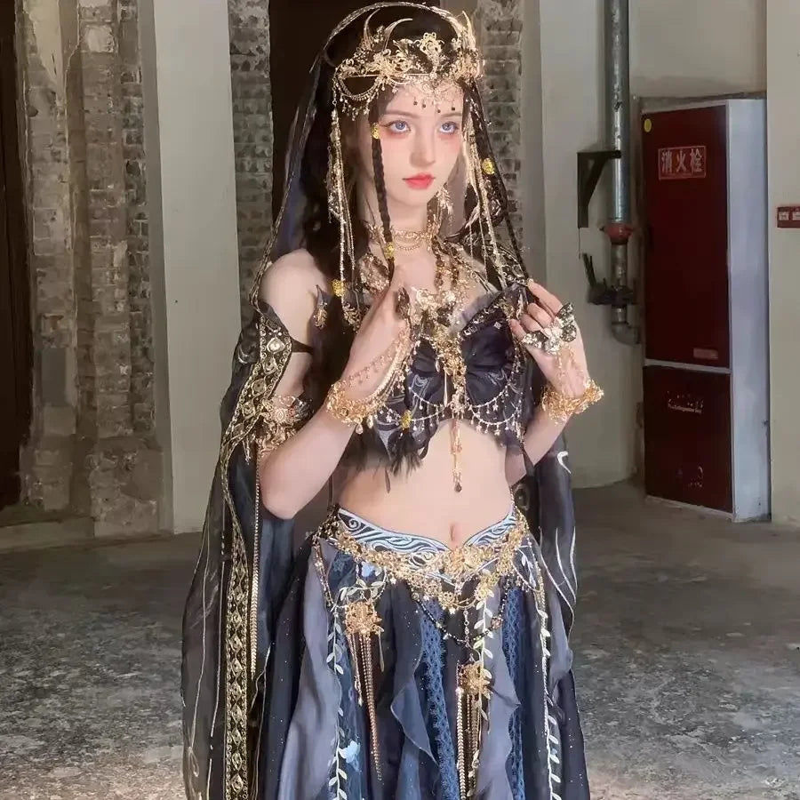 Fairy Cosplay Embroidered Dress