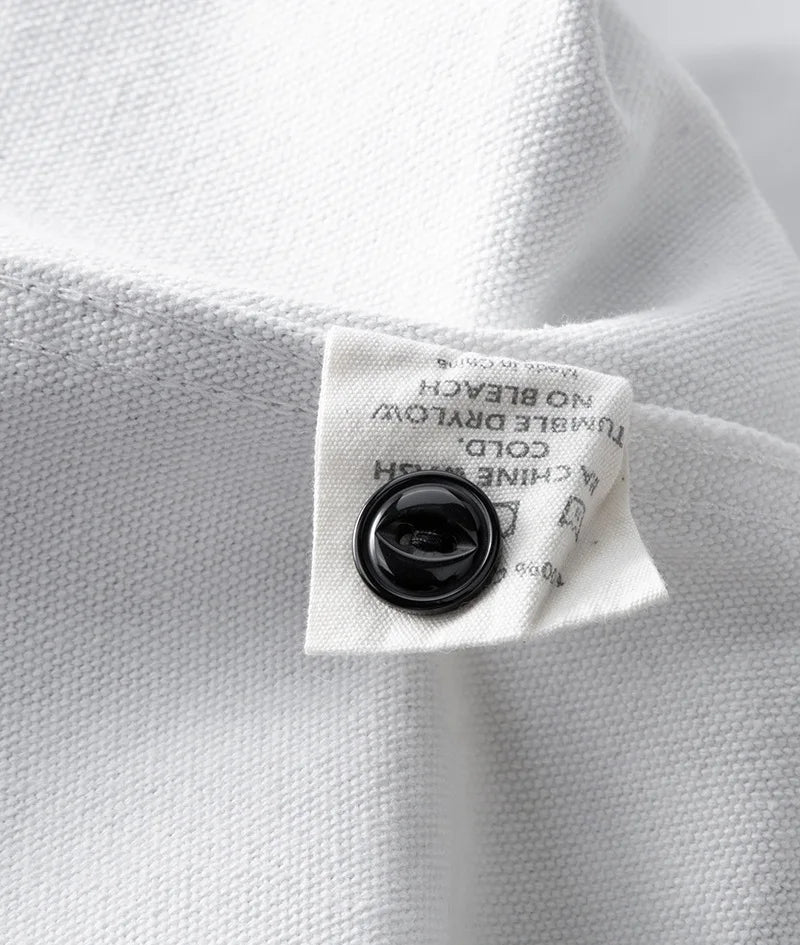 Monochrome Striped Canvas Jacket