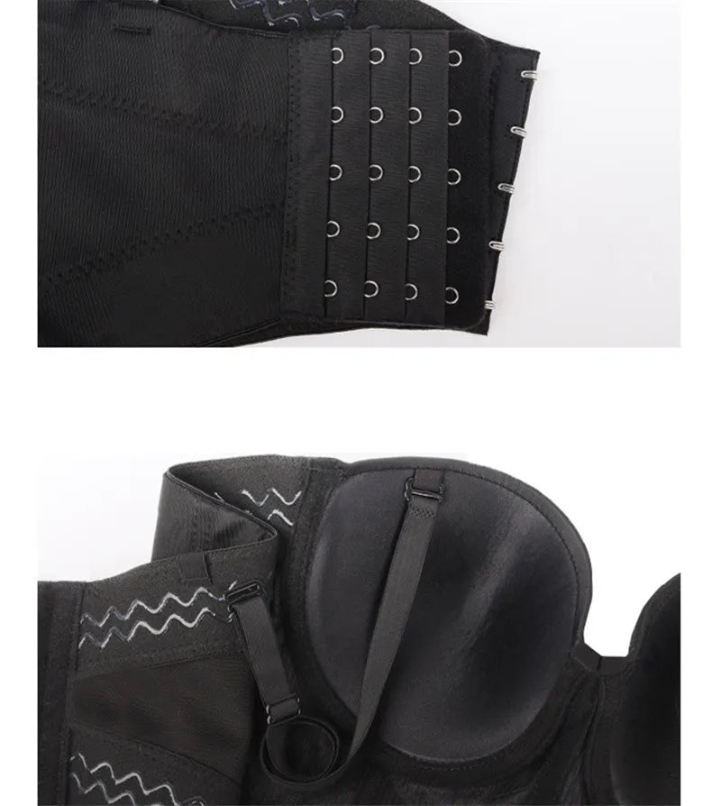 Silvery Wave Glamour Corset Top - Festigal