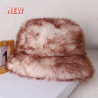 Faux Fur Bucket Hats - Festigal