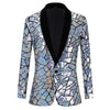 Mens Shattered Glass Blazer - Festigal