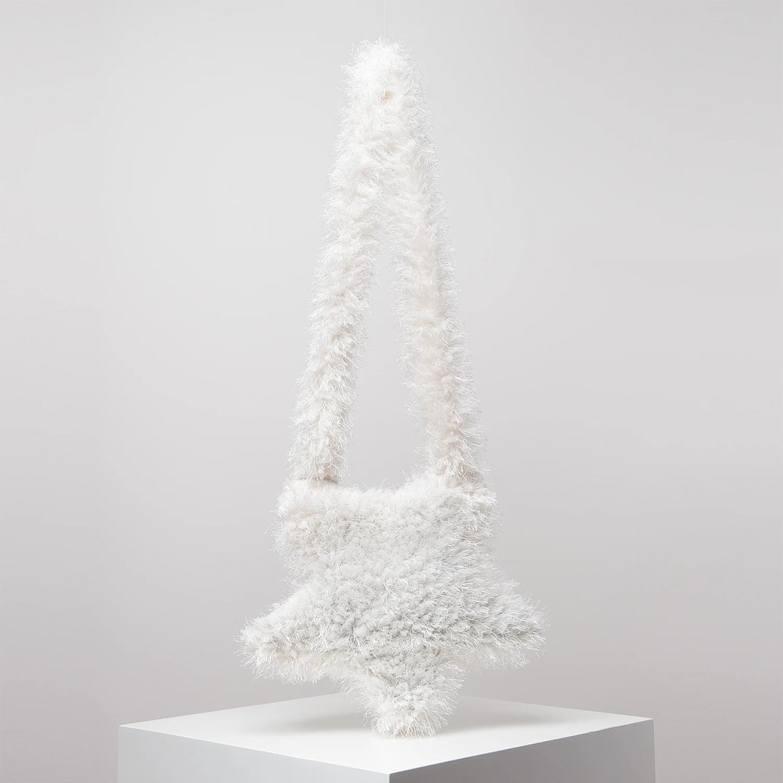 Faux Fur Star Crossbody Bag - Festigal