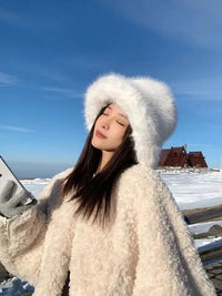 Faux Fur Bucket Hats - Festigal