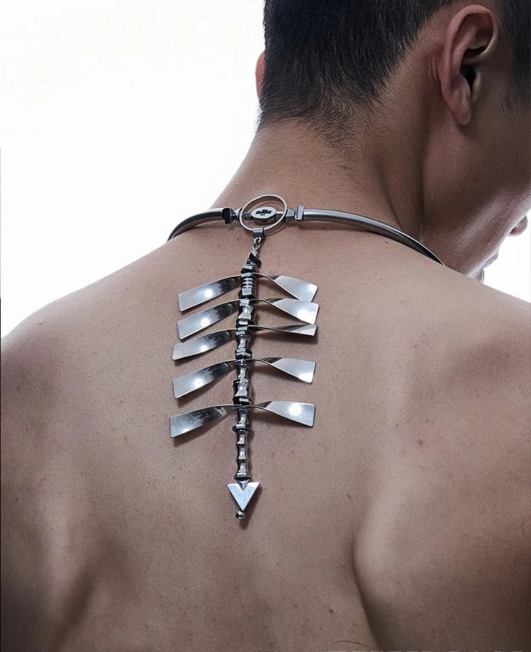 Spine Cyberpunk Necklace - Festigal