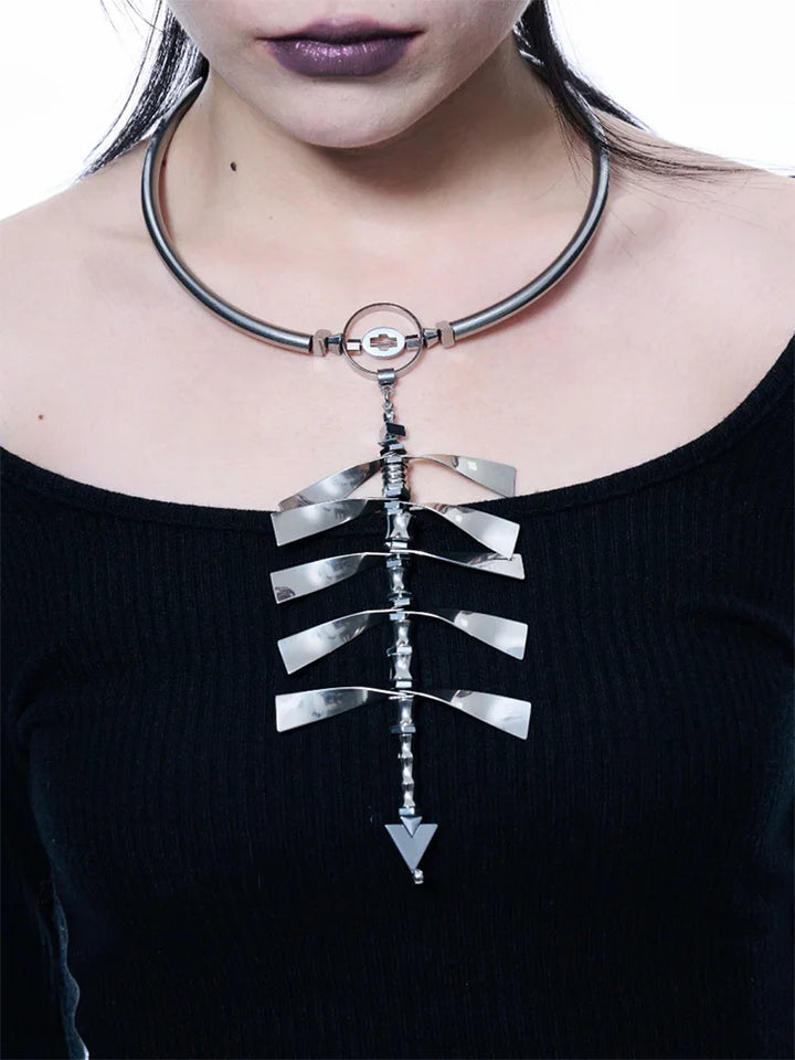 Spine Cyberpunk Necklace - Festigal