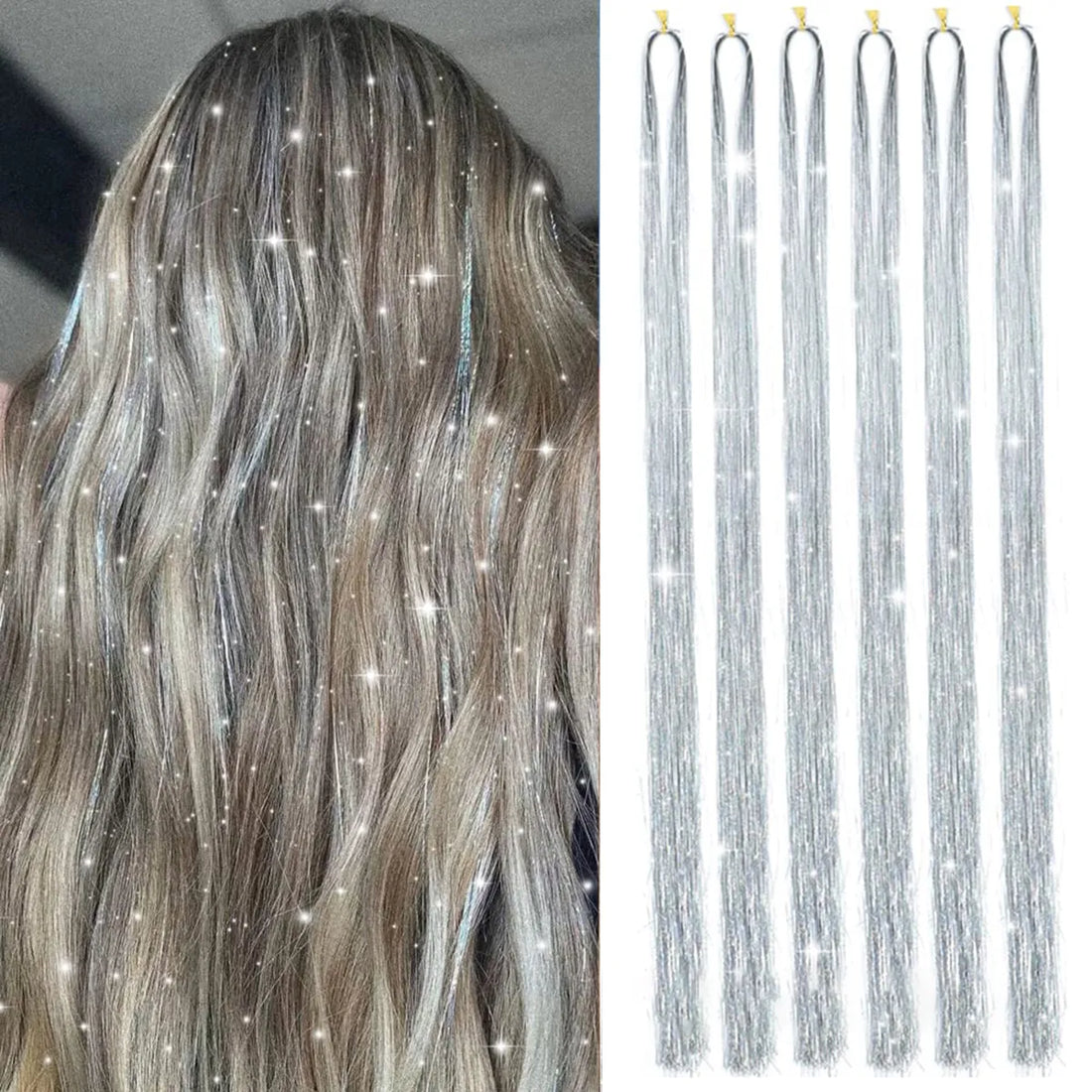 Tinsel Hair Extensions - Festigal