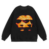 Grunge Abstract Face Jumper - Festigal