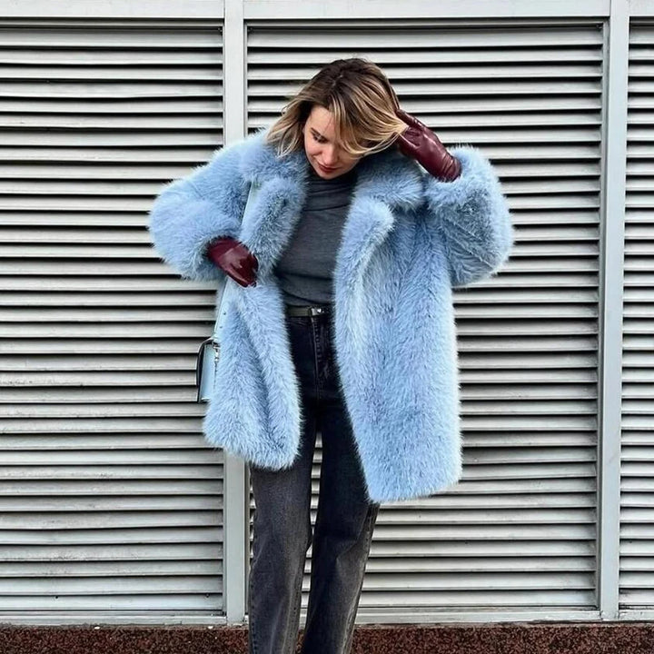 Faux Fur Winter Coat - Festigal