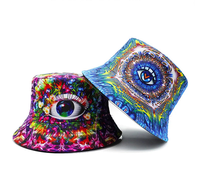 Psychedelic Eye Bucket Hat - Festigal