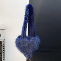 Faux Fox Heart Crossbody Bag - Festigal
