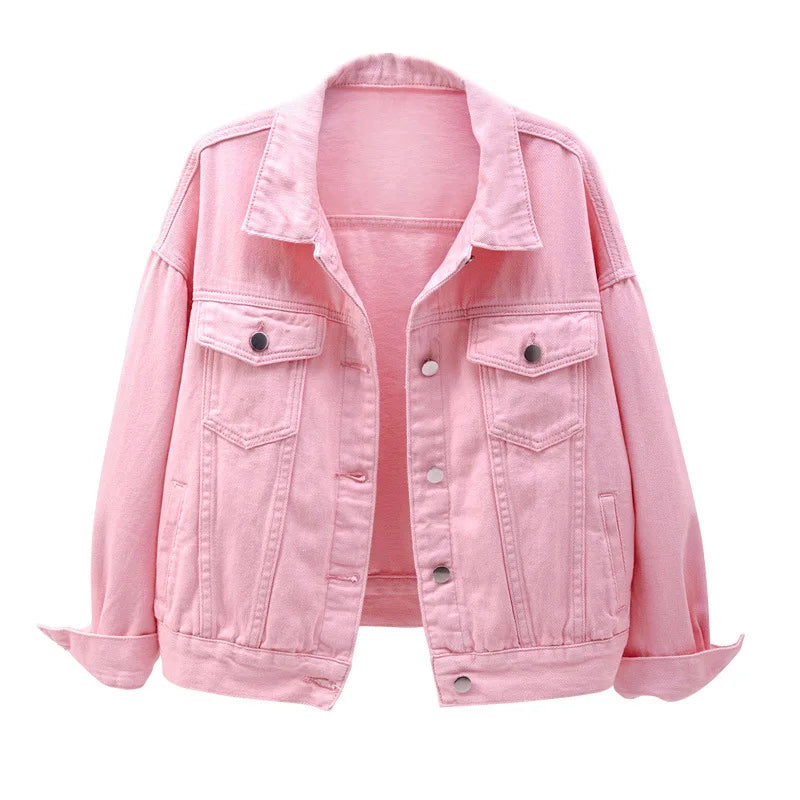 Pastel Coloured Denim Jackets - Festigal
