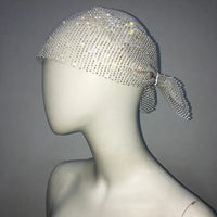 Rihanna Style Rhinestone Bandana - Festigal