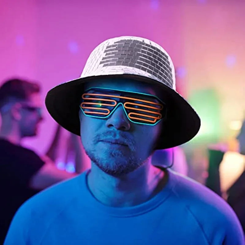 Glitter Mirror Disco Bucket Hat - Festigal