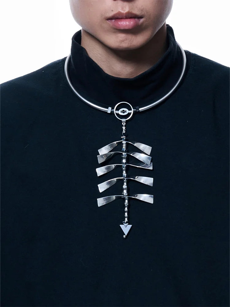 Spine Cyberpunk Necklace - Festigal