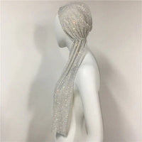 Rihanna Style Rhinestone Bandana - Festigal