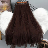 Zig Zag Mesh Skirt - Festigal