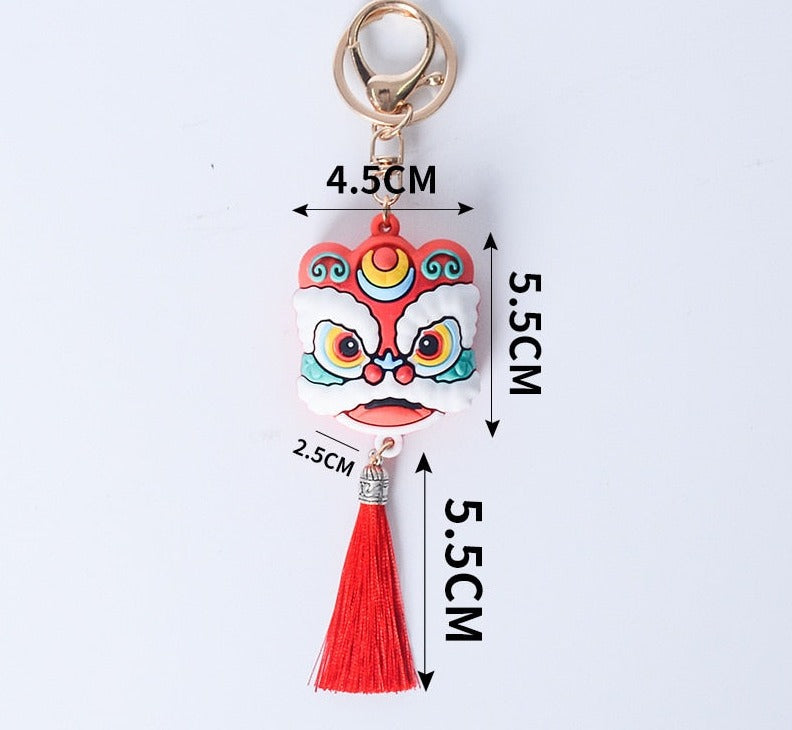 Lion Dance Keyring - Festigal