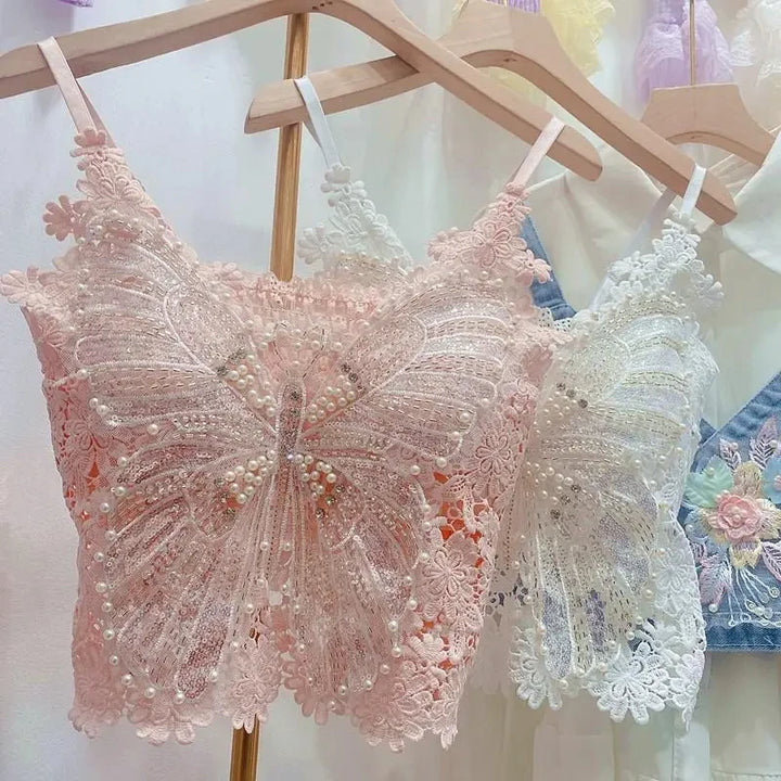 Lace Butterfly Top - Festigal
