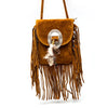 Fringe and Feather Tasselled Shoulder Bag - Festigal