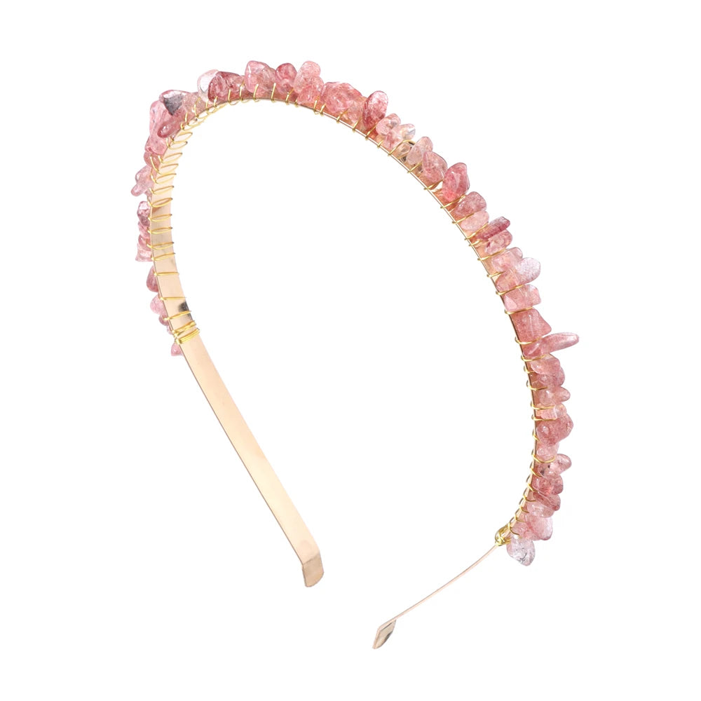 Crystal Chip Stone Hairband - Festigal