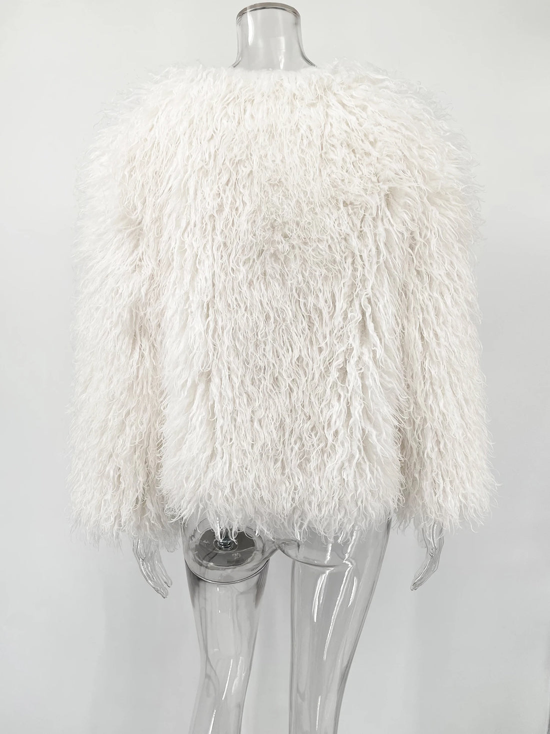 Shaggy Faux Fur Jacket - Festigal