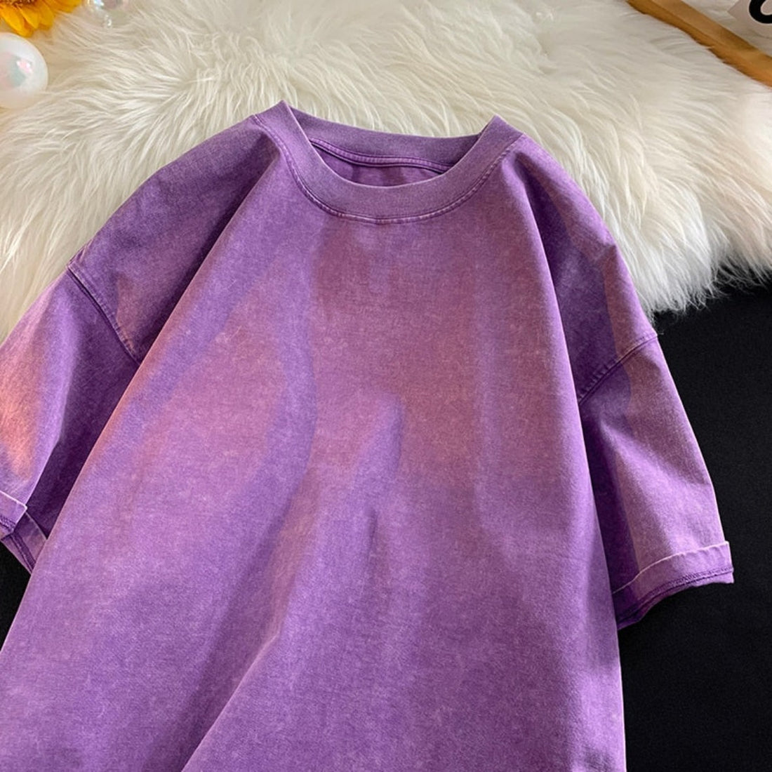 Oversized Acid Washed T Shirt - Festigal