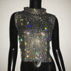 Rhinestone Chainmail Top - Festigal