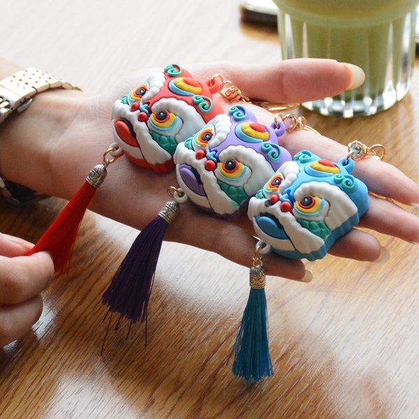 Lion Dance Keyring - Festigal