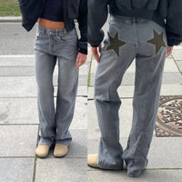 Denim Star Straight Leg Jeans - Festigal