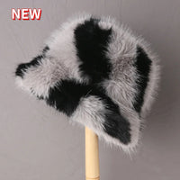Faux Fur Bucket Hats - Festigal