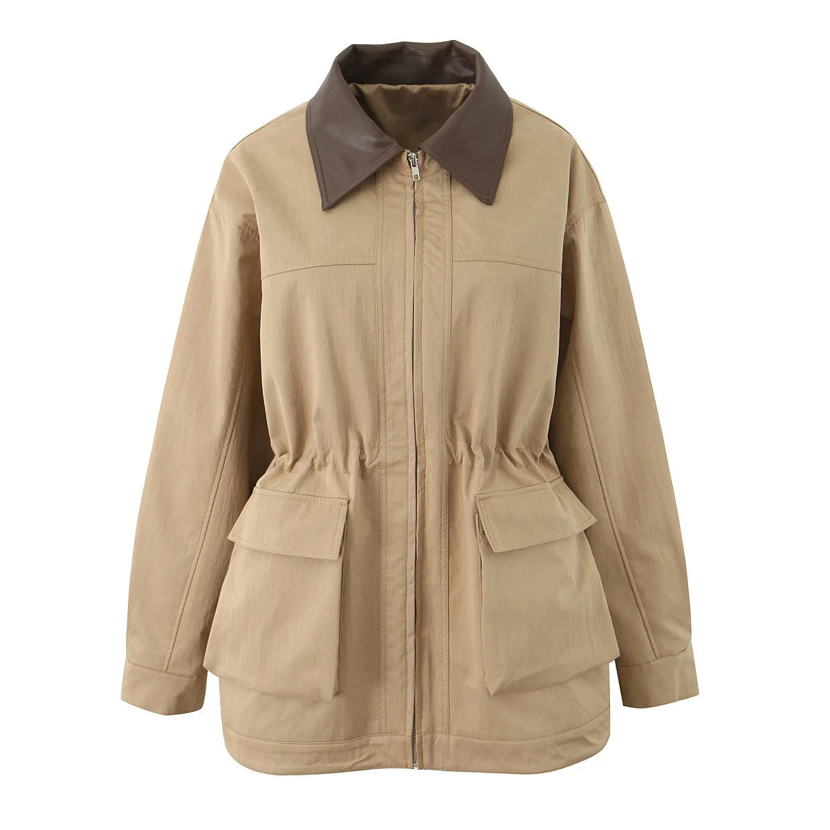 Khaki Safari Jacket - Festigal