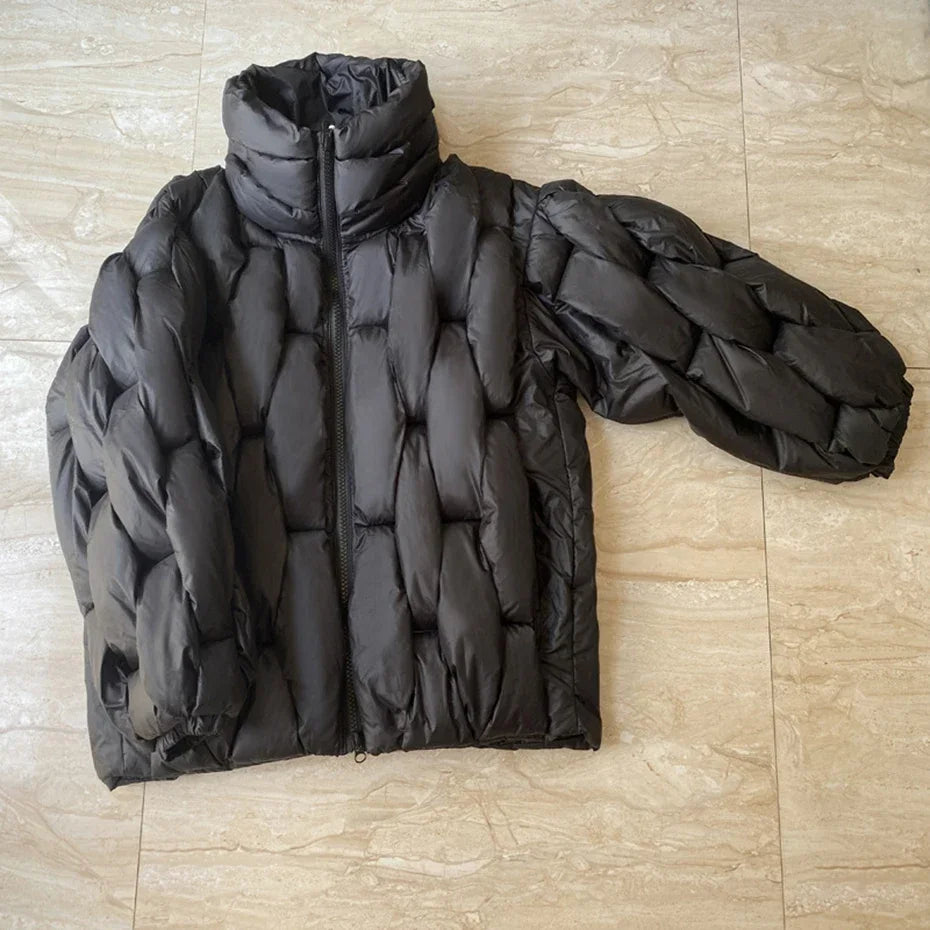 Men's Woven Puffer Jacket - Festigal