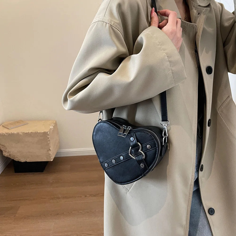 Heart Shaped Crossbody Bag - Festigal