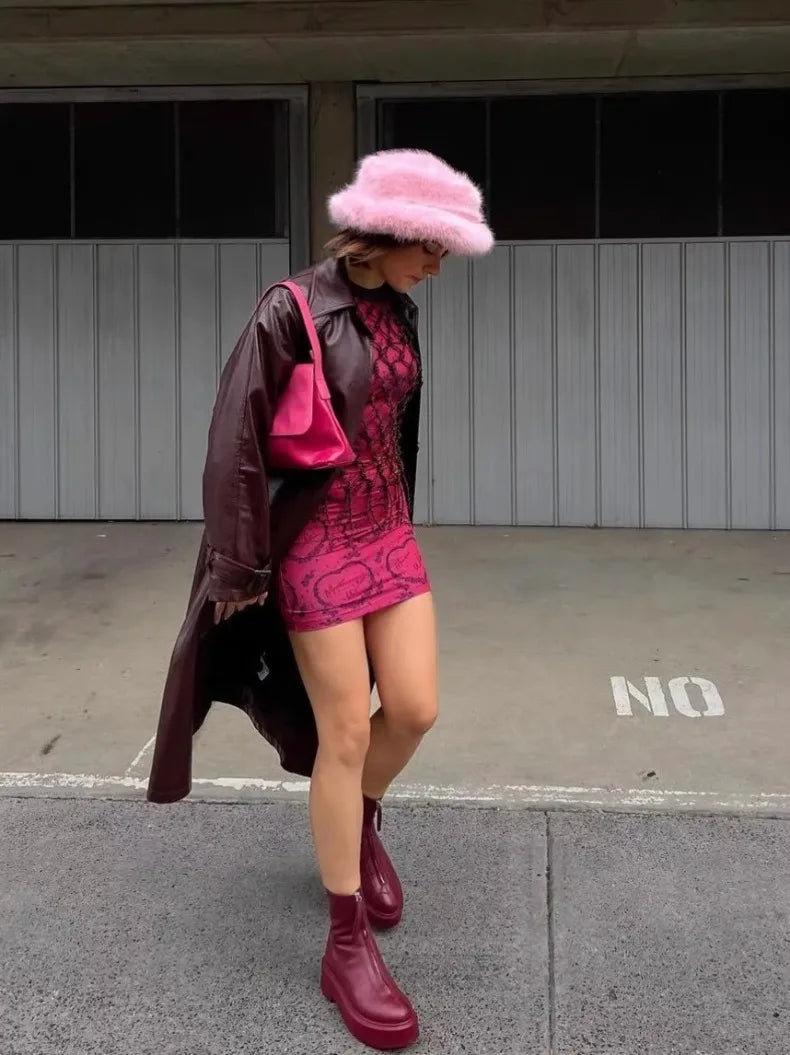 Faux Fur Bucket Hats - Festigal