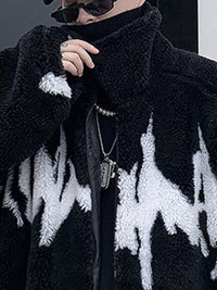 Men's Graffiti Fleeced Jacket - Festigal