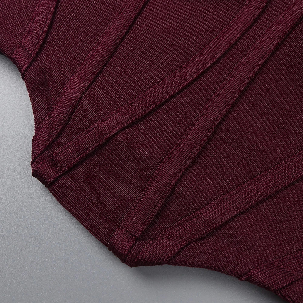 Gradient Top & Tassel Skirt Set