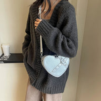Heart Shaped Crossbody Bag - Festigal