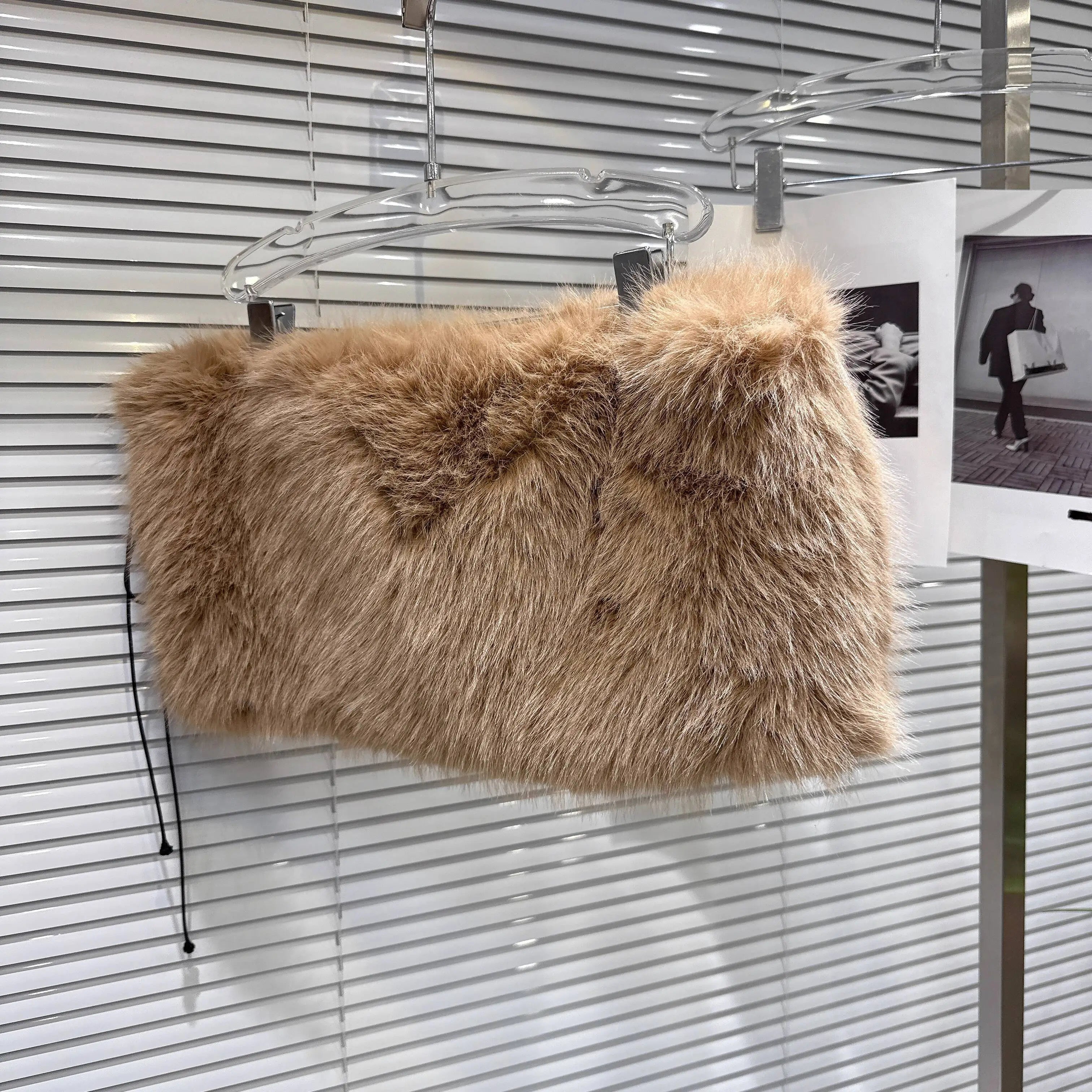 Leopard Print & Faux Fur Three Piece Set - Festigal