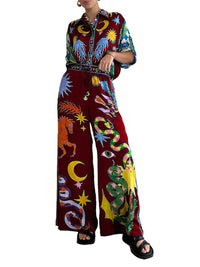 Ethereal Print Two-Piece Set - Festigal