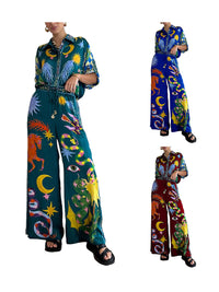 Ethereal Print Two-Piece Set - Festigal