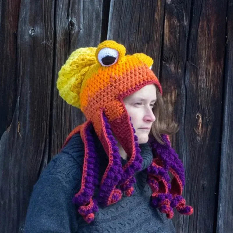 Crochet Octopus Hat - Festigal